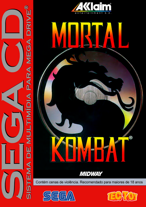Mortal Kombat Kanzenban (Japan) Sega CD Game Cover